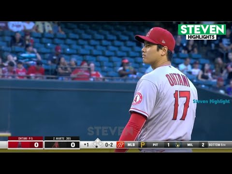 6月12日 大谷翔平 エンゼルス vs Dバックス ハイライト