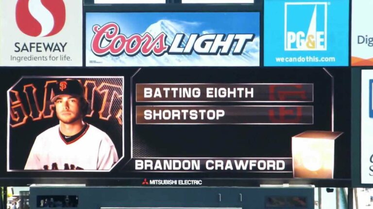 MLB　スタメン発表 (サンフランシスコ・ジャイアンツ　2012/06/03)