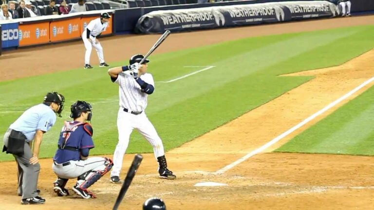 DEREK JETER デレク•ジーターHR！　ニューヨークヤンキースvsツインズ 2012/4