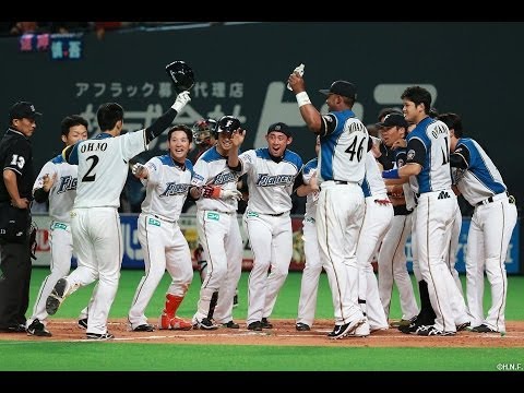 2014/5/17 大野奨太（初サヨナラホームラン）・藤岡好明（移籍後初）ヒーローインタビュー　北海道日本ハムファイターズ