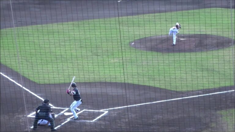 直江大輔投手、1・2回のピッチング（捕手：亀田啓太）vs ソフトバンク打線　～宮崎秋季キャンプ2022・練習試合～　＜ホームラン＞佐藤直樹（2回・2ラン）
