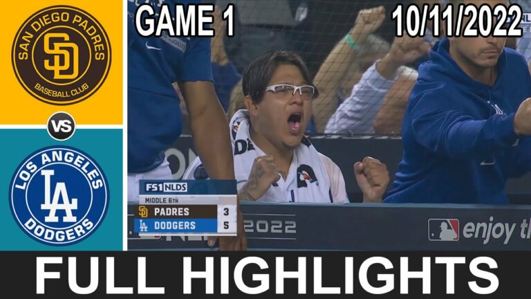 2022 年 10 月 11 日 | サンディエゴ パドレス vs ロサンゼルス ドジャース NLDS ハイライト MLB ディビジョン シリーズ 2022