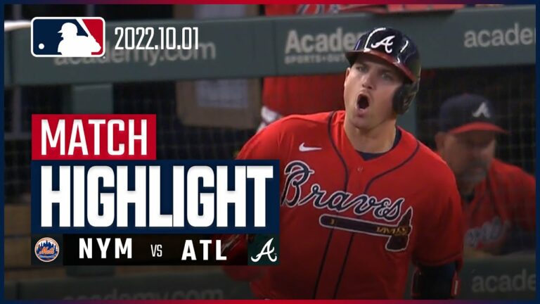 【MLB】10.1 メッツ vs ブレーブス 日本語ハイライト