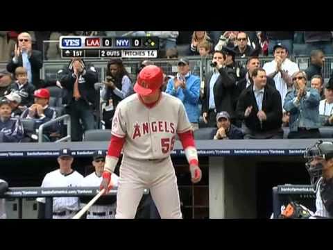 2010/04/13 松井 古巣ヤンキーススタジアムでスタンディングオベーション