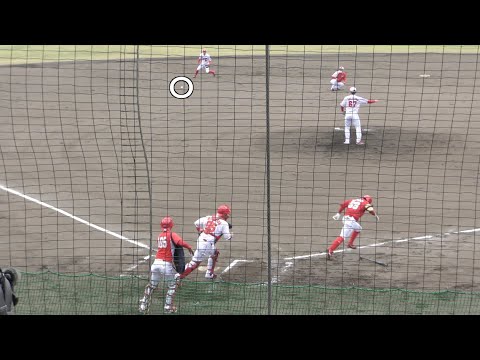 流れるような手早い送球！羽月隆太郎をダブルプレーに仕留める矢野雅哉がさりげなさすぎる！
