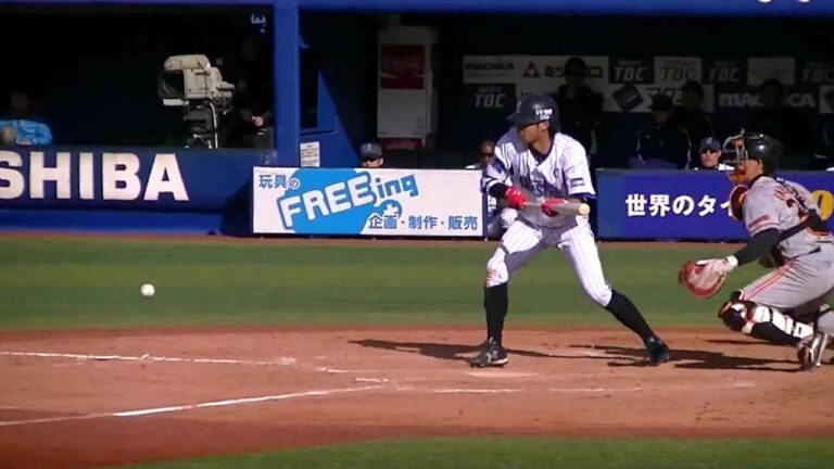 横浜DeNA石川の送りバント