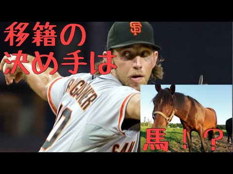 【MLB】馬が移籍の決め手となったマディソン・バンガーナー
