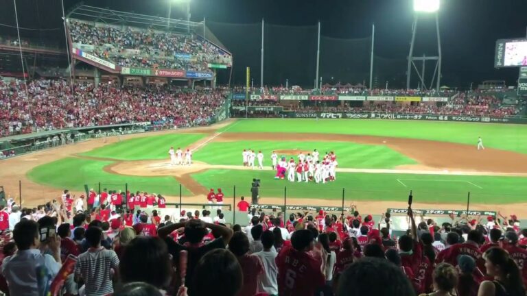 2018.07.20  広島東洋カープ対東京読売ジャイアンツ  マツダスタジアム  10回裏  サヨナラシーン  一塁側Ｓ席視点