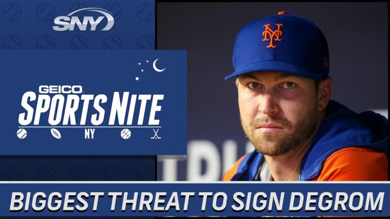 ブレーブスがジェイコブ・デグロムと契約するメッツの最大の脅威になる理由スポーツナイト |  SNY