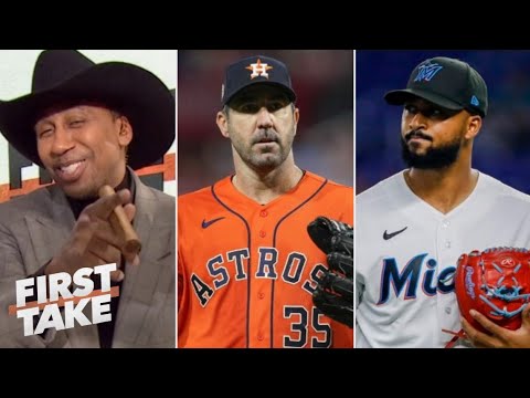 ESPNファーストテイク| スティーブン A. は、ヒューストン アストロズのジャスティン バーランダーが 2022 年 AL サイ ヤング賞を受賞したことに反応します