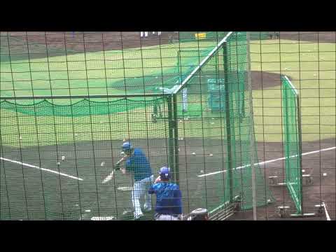 村川凪・小深田大地選手（横浜ベイスターズ）のフリー打撃　～第19回みやざきフェニックスリーグにて～