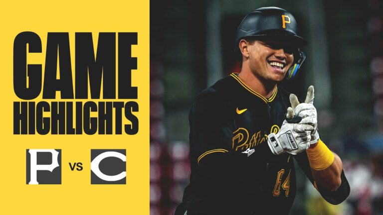 ディエゴ・カスティーヨ・ホーマーズの見返り |  Pirates vs. Reds ハイライト (9/12/22)