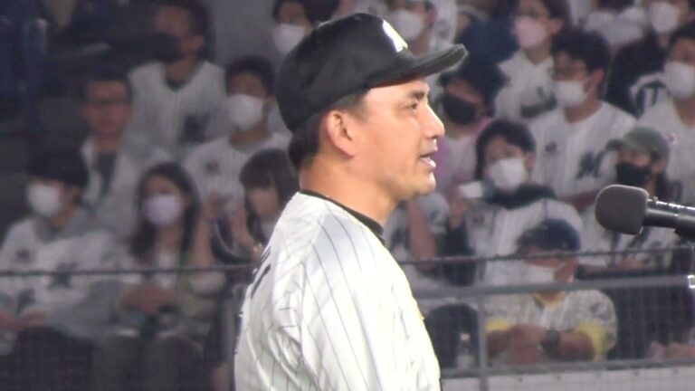 ロッテ井口資仁監督２０２２年シーズン終了挨拶で退任を表明2022.10.2