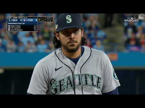 [MLB] マリナーズ守護神 ムニョスが166キロの豪速球などでゲレーロjrを押さえ込む！