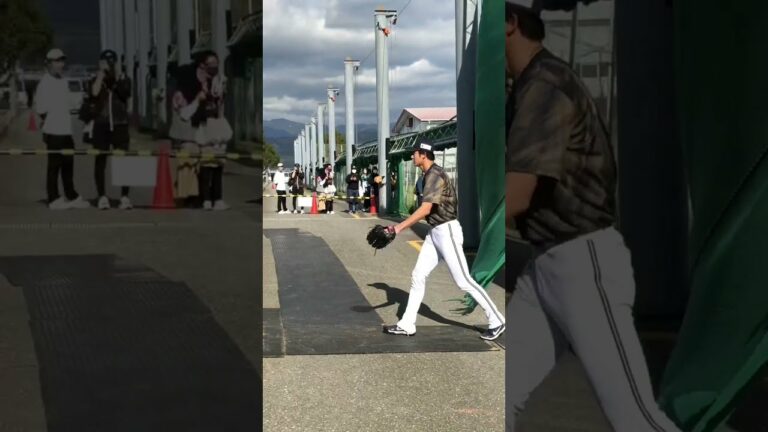 オリックス秋季キャンプ2022 #山﨑颯一郎 #本田仁海 #宮城大弥