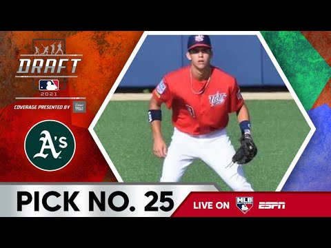 オークランド・アスレチックスが2021年のMLBドラフト25位指名でサウザンド・オークスHSからマックス・マンシーを指名