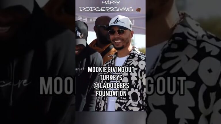 Happy Dodgersgiving! 🦃 Roundup of Dodgers Thanksgiving posts: CT3, Mookie, Freddie Freeman & more!