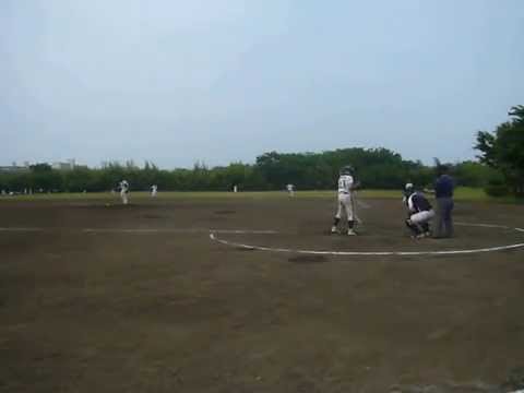 平成26年5月25日 八王子市軟式野球連盟　八北球団VS八王子連合　赤上・白鳥・谷渡