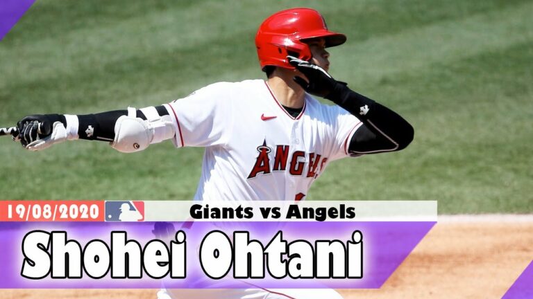 8月19日 大谷翔平 vs サンフランシスコ・ジャイアンツ【エンゼルス大谷翔平ハイライト】