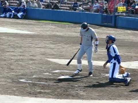 4/23ウエスタン阪神vs中日　高濱　第一打席