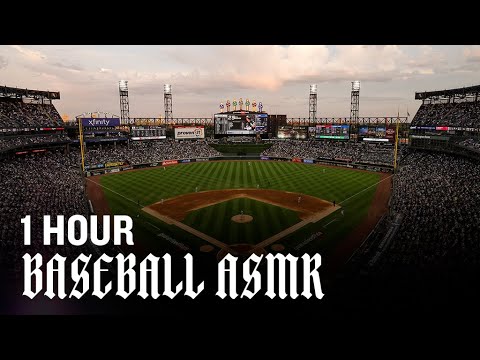 1 時間のホワイト ソックス ベースボール ASMR (2022)