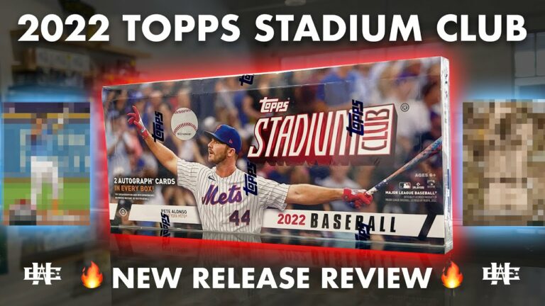 2022 トップス スタジアム クラブ ベースボール オープン ⚾ 🔥 2022 トップス スタジアム クラブ ベースボール 新製品レビュー