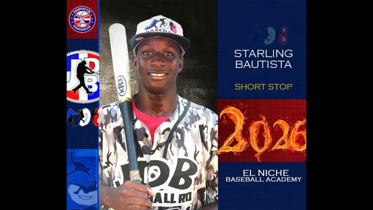 Starlin Bautista SS 2026 Class From (エル ニッチ ベースボール アカデミー ) 日付ビデオ: 03.12.2022