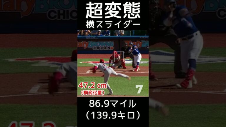 ⚾超変態スライダー集【大谷翔平】#shotrs #shoheiohtani