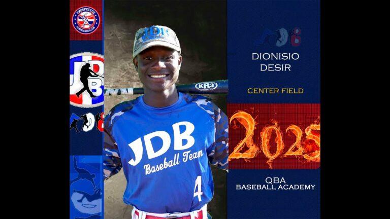 Dionisio Desir OF 2025 Class From (QBA ベースボール アカデミー ) 日付ビデオ: 04.12.2022