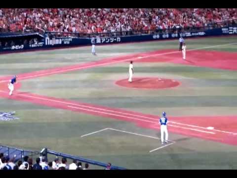 【誤審疑惑】2012/08/26 梶谷隆幸、内野ゴロ？