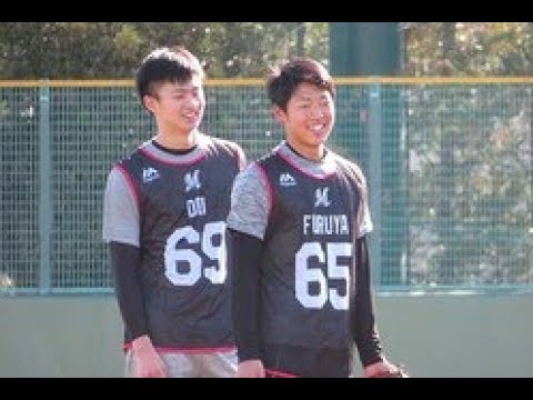 母校が揃って選抜出場　ロッテ高校生ルーキー投手2人が後輩たちに託す思い