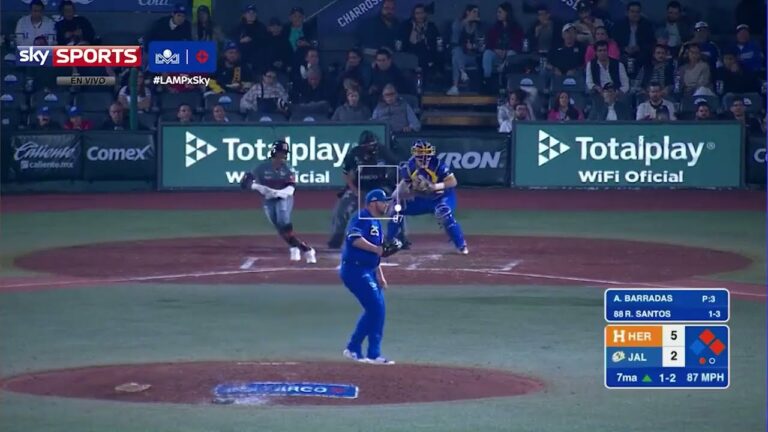 元ロッテ 俊足助っ人 サントスがメキシコでも走り打ち！？2点タイムリー二塁打！