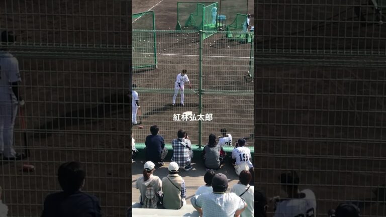 オリックス秋季キャンプ2022 紅林選手