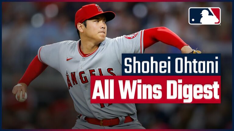 【MLB】🇯🇵エンゼルス・大谷翔平 2022シーズン全勝利ダイジェスト!!