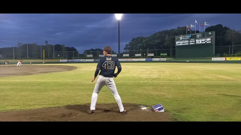 20227月12日オリックスバファローズ前投手投球練習