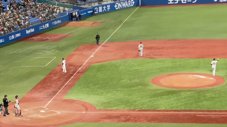 2022/3/29(火) 古賀優大 ファースト犠牲バント 打席(2回裏) vs 戸郷翔征(読売ジャイアンツ)
