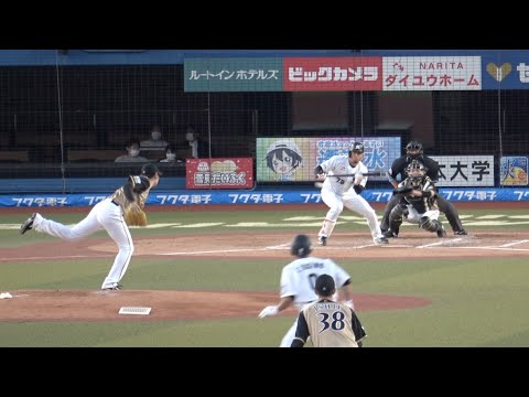 意表をつく！マーティンの絶妙過ぎるセーフティバント！