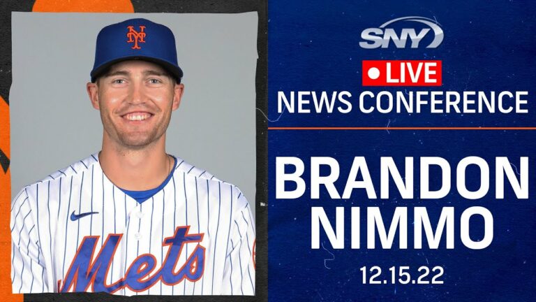 メッツがブランドン・ニモの再契約を発表 | メッツ記者会見 |  SNY