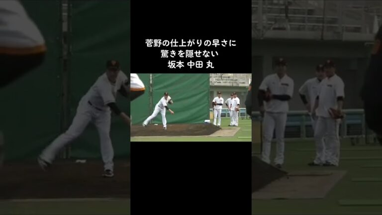#菅野智之 #坂本勇人 #中田翔 #丸佳浩 #キャンプ #びっくり #話題 #おすすめ #巨人 #ジャイアンツ