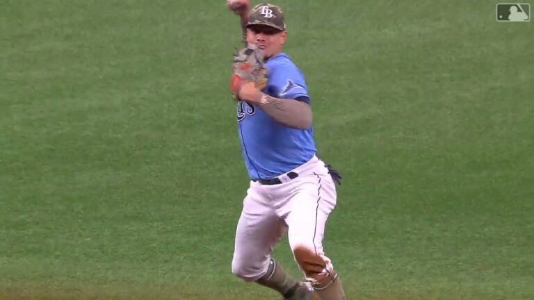 [MLB] レイズ アダメスの華麗な守備！