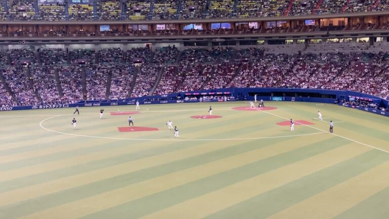 2022/8/21(日) 小澤怜史 ファーストライナー 先発(1回裏) vs 阿部寿樹(中日ドラゴンズ)