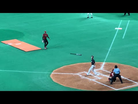 【予想外】バットをぶん投げて高級スピーカーにぶち当ててしまう…　ソフトボール日本代表後藤選手vs松本剛選手
