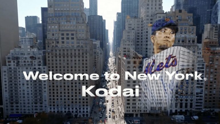 [MLB] メッツ 千賀の獲得を正式発表！ニューヨークの街並みを用いた超カッコいいPV！