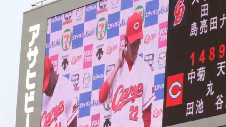 カープ 中村恭平 ルイス ヒーローインタビュー 2013.4.28 中日戦