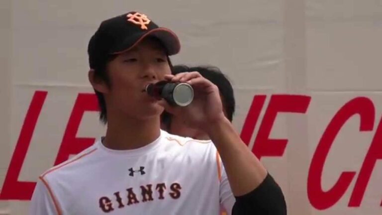 2015/09/26 巨人 和田恋 コーラ一気飲み！