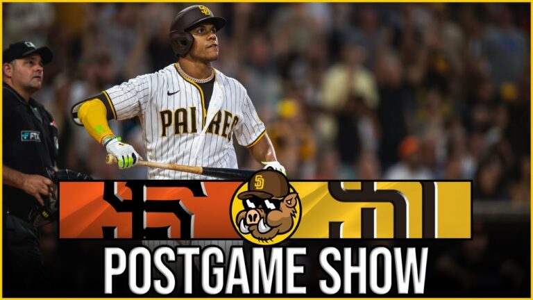 サン ディエゴ パドレス vs サンフランシスコ ジャイアンツ ポストゲーム SHOW |  MACHADO WALK OFF HOMER OMG WHAT A GAME