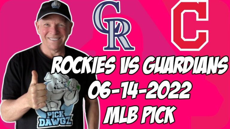 Colorado Rockies vs Cleveland Guardians 6/14/22 MLB Free Pick Free MLB Betting Tips
