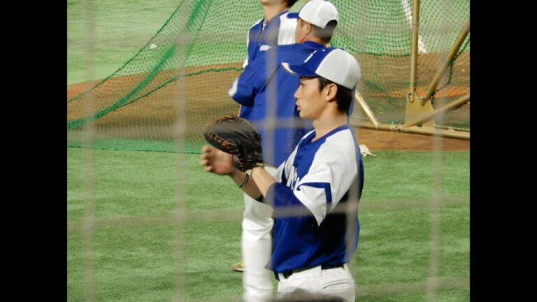 20170805　松井雅人捕手の練習〜試合中