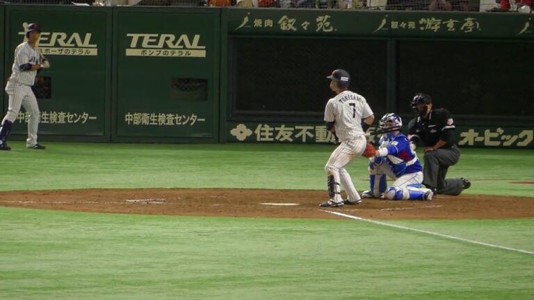 【アジアプロ野球CS2017決勝】外崎修汰アジアプロ野球CS2017MVPを手元に引き寄せるタイムリー