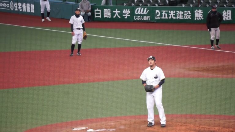 2022/12/18(日) 風張蓮 レフト前ヒット 中継ぎ登板(4回裏) vs 杉山翔大